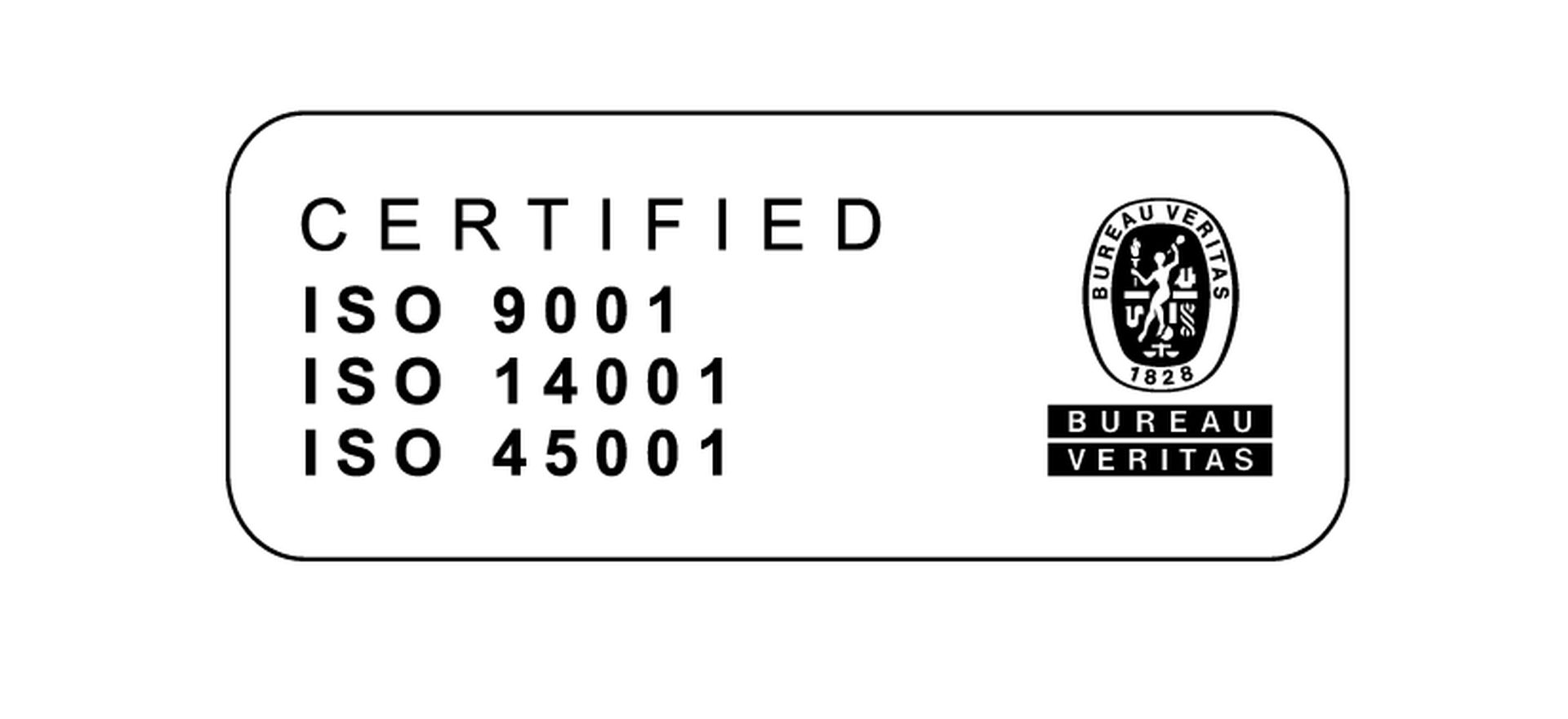 BV_CER_ISO 9001, ISO 14001 & ISO 45001(B&W)